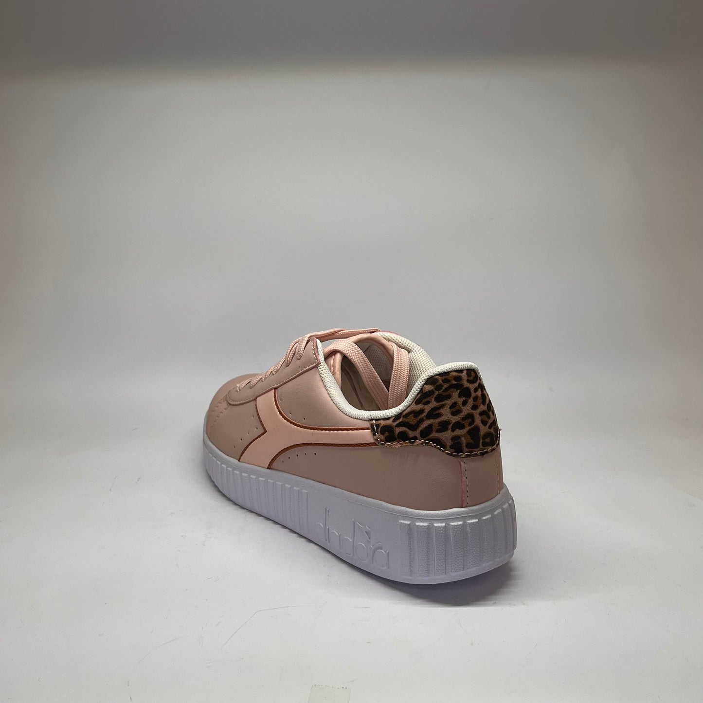 Scarpa Diadora rosa game step p leopard gs
