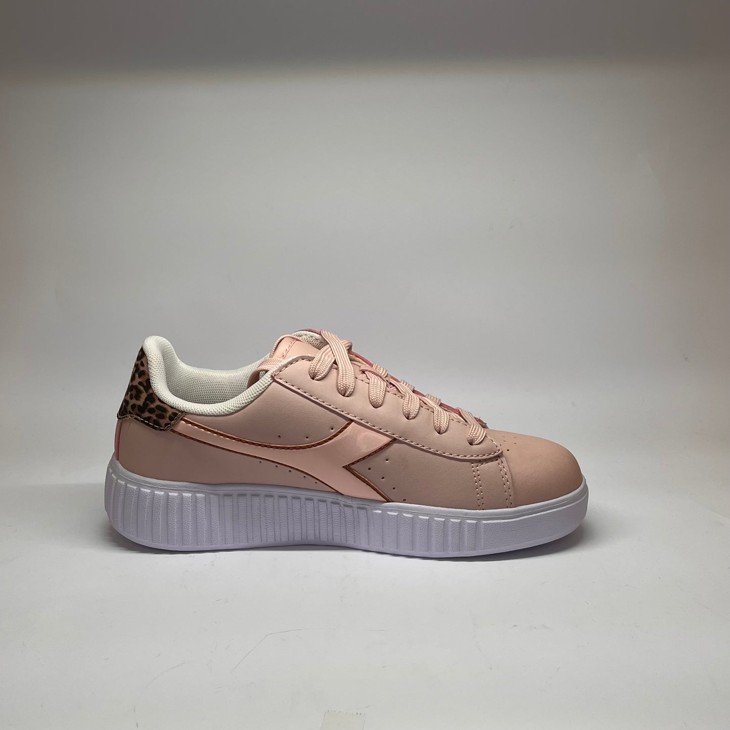 Scarpa Diadora rosa game step p leopard gs