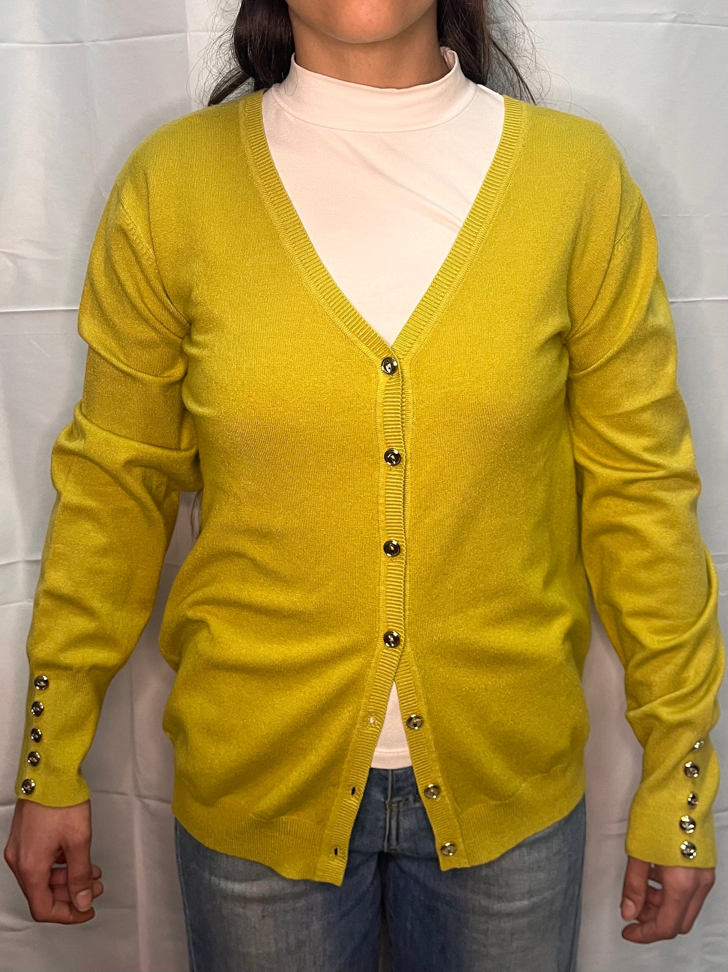 Cardigan exsy lana rasata