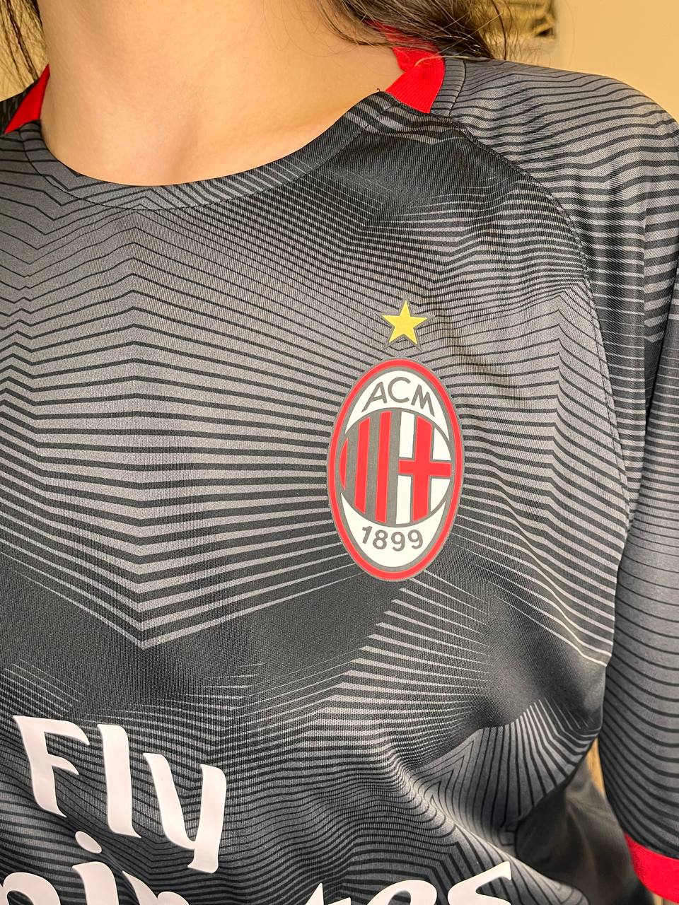 T-shirt AC Milan trasferta girocollo